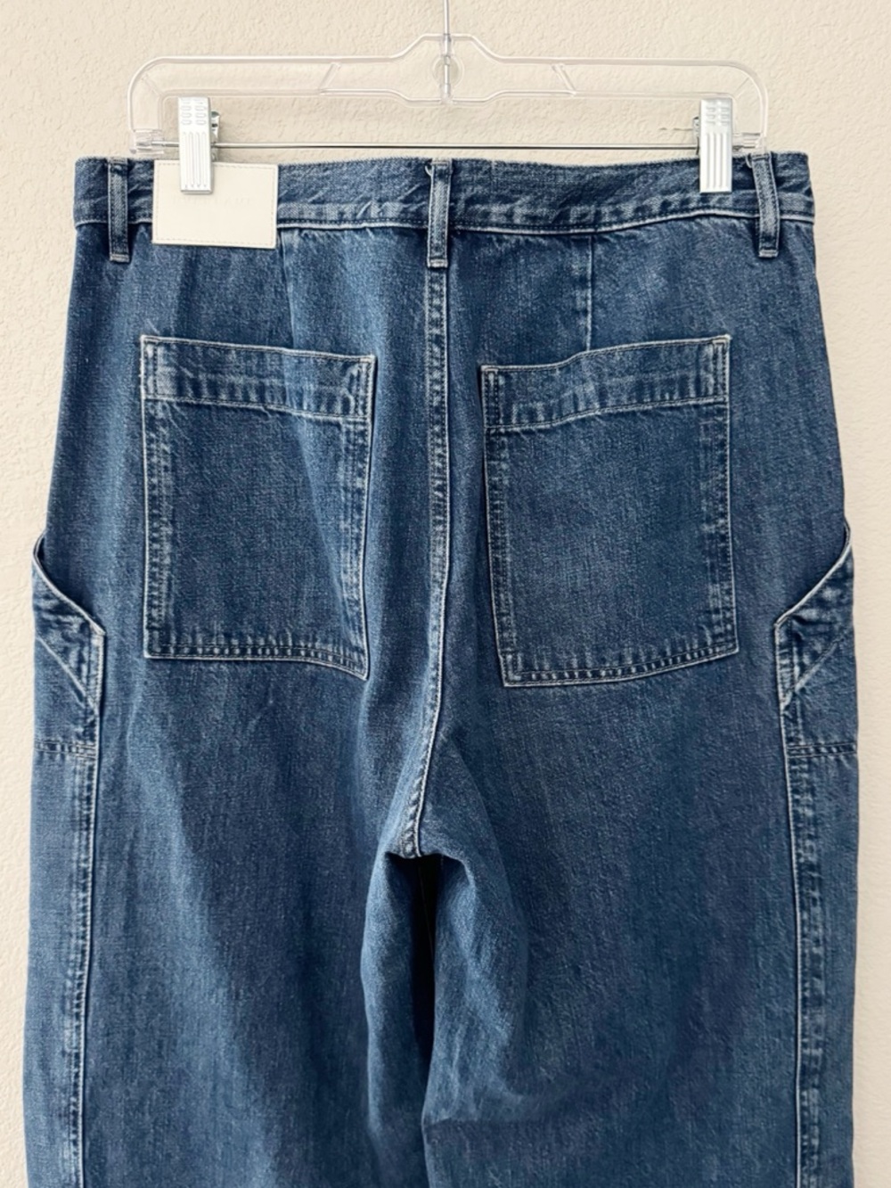 Everlane The Carpenter Jeans 29 Blue Denim Organic Cotton Slouchy Baggy 90s Y2K - Picture 10 of 14